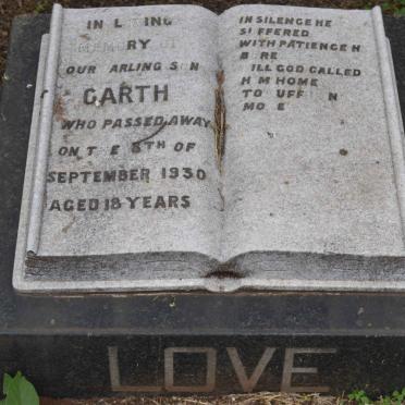 LOVE Garth -1930