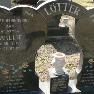 LÖTTER Willie 1931-1995 &amp; Joey 1932-2009