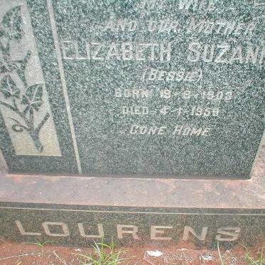 LOURENS Elizabeth Suzanna 1903-1959
