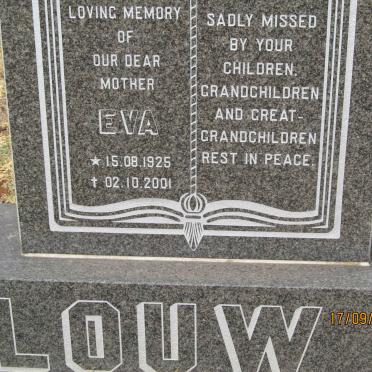 LOUW Eva 1925-2001