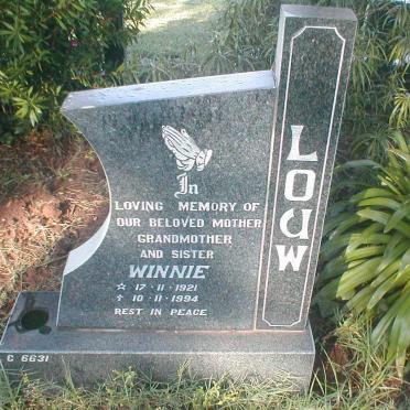LOUW Winnie  1921-1994