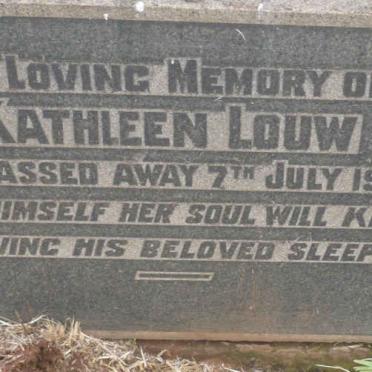 LOUW Kathleen -1944