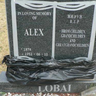 LOBAI Alex 1874-1951