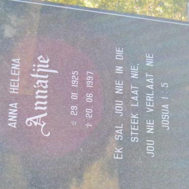 MARAIS Annatjie 1925-1997