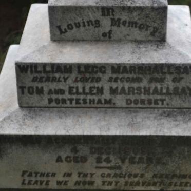 MARSHALLSAY William Legg -1905