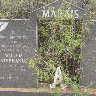 MARAIS Willem Stephanus 1906-1984 &amp; Johanna Elizabeth 1918-1986