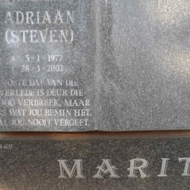 MARITZ Adriaan 1977-2002