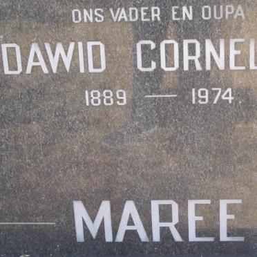MAREE Dawid Cornelius 1889-1974