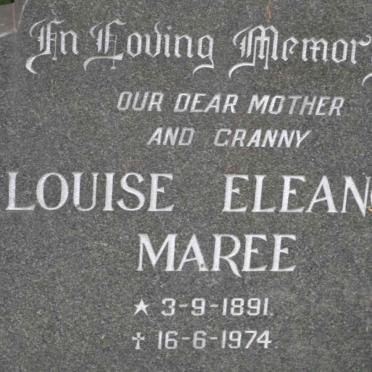 MAREE Louise Eleanor 1891-1974