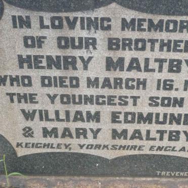 MALTBY Henry -1932