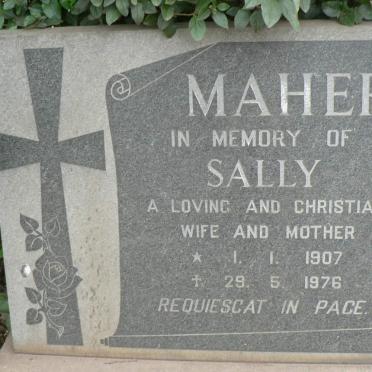 MAHER Sally 1907-1976