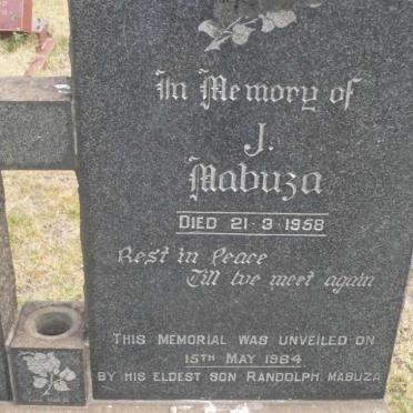 MABUZA J. -1958
