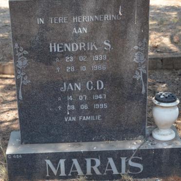 MARAIS Hendrik S. 1939-1966 :: MARAIS Jan C.D. 1947-1995