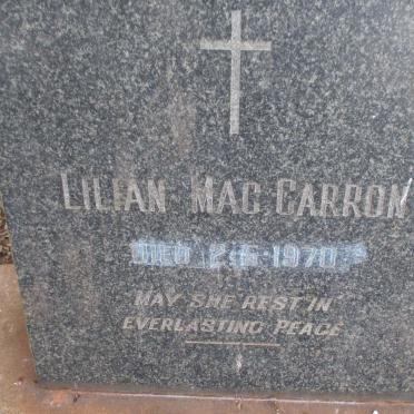 MacCARRON Lilian  -1970
