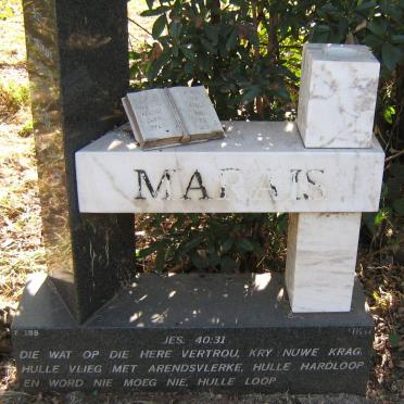 MARAIS Arend