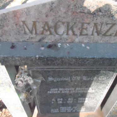 MACKENZIE Moses 1965-1999