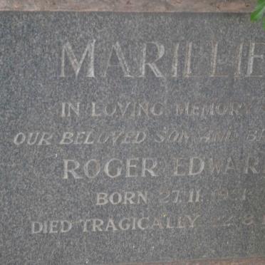 MARILLIER Roger Edward 1951-1970