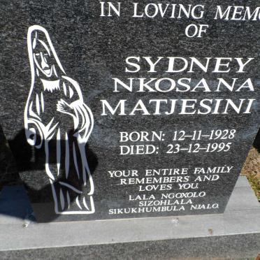 MATJESINI Sydney Nkosana 1928-1995