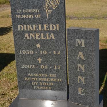 MANNE Dikeledi Anelia 1930-2002
