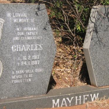 MAYHEW Charles 1917-1987
