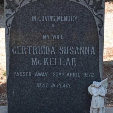McKELLAR Gertruida Susanna -1972