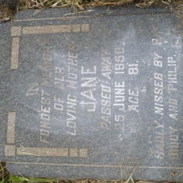 McGAGHEY Alfred -1954 &amp; Jane -1956