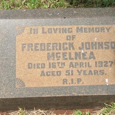 McELNEA Frederick Johnson -1927