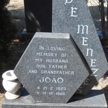 MENEZ Joào, de 1923-1985