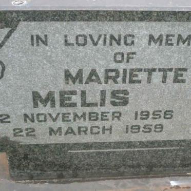 MELIS Mariette 1956-1959