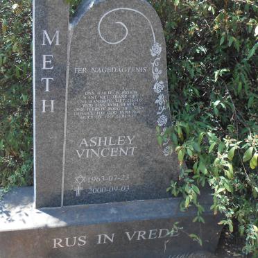 METH Ashley Vincent 1963-2000