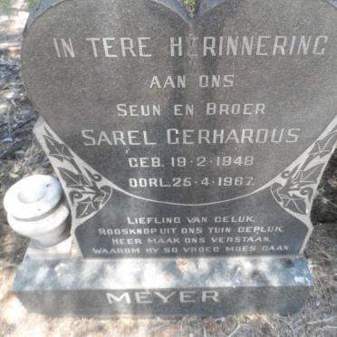 MEYER Sarel Gerhardus 1948-1967