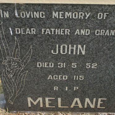 MELANE John -1952