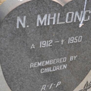MHLONGO N. 1912-1950