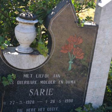 MITCHELL Sarie 1928-1998