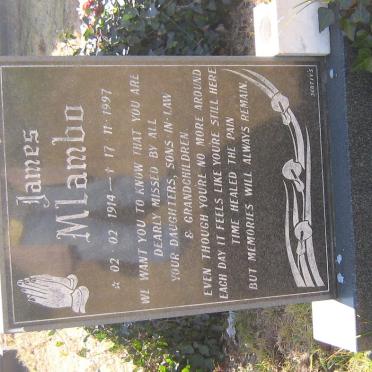 MLAMBO James 1914-1997