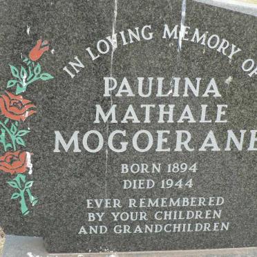 MOGOERANE Paulina Mathale 1894-1944