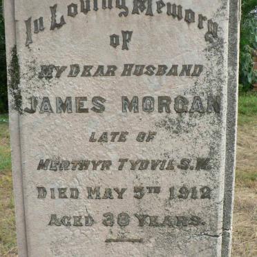 MORGAN James -1912