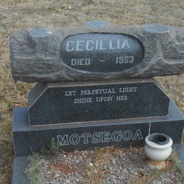 MOTSEGOA Cecillia -1953