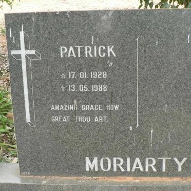 MORIARTY Patrick 1928-1988