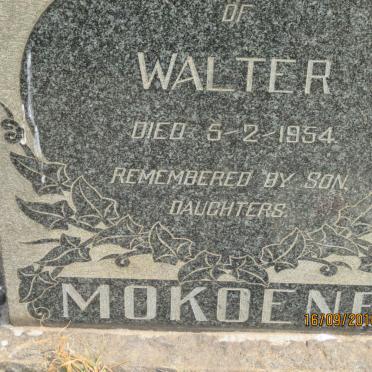 MOKOENE Walter -1954
