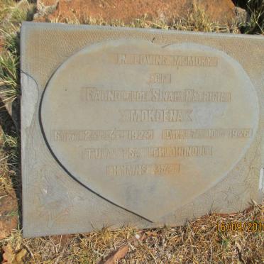 MOKOENA Gaongleloe Sinah Patricia 1924-1946
