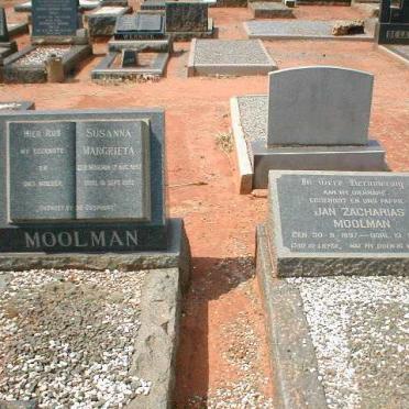 MOOLMAN Jan Zacharias 1897-1965 &amp; Susanna Margrieta NIEWENHUIZEN 1892-1952