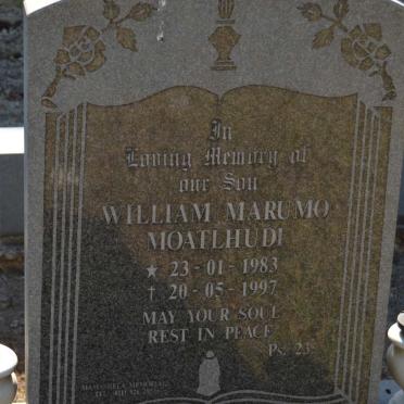 MOATLHUDI William Marumo 1983-1997