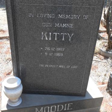 MOODIE Kitty 1907-1969