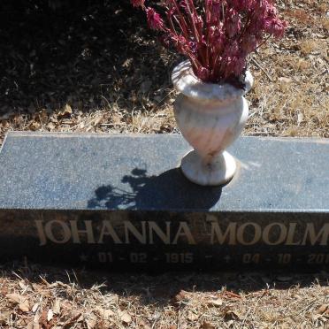 MOOLMAN Johanna 1915-2010