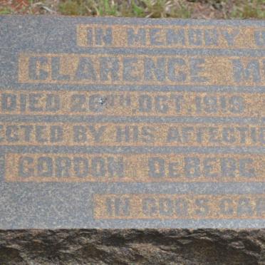 MUNRO Clarence -1919