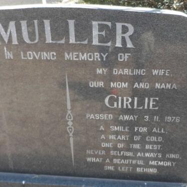 MULLER Girlie -1976