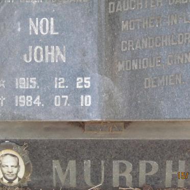 MURPHY Nol John 1915-1984