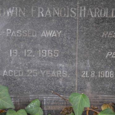 MULVANEY Harold Francis 1908-1972 :: MULVANEY Edwin Francis -1965