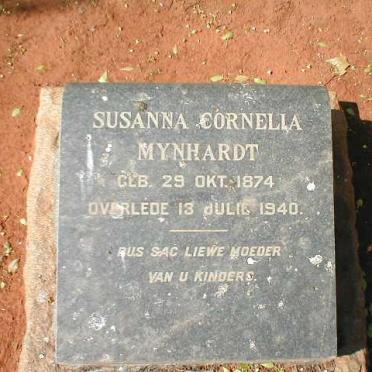 MYNHARDT Susanna Cornelia 1874-1940
